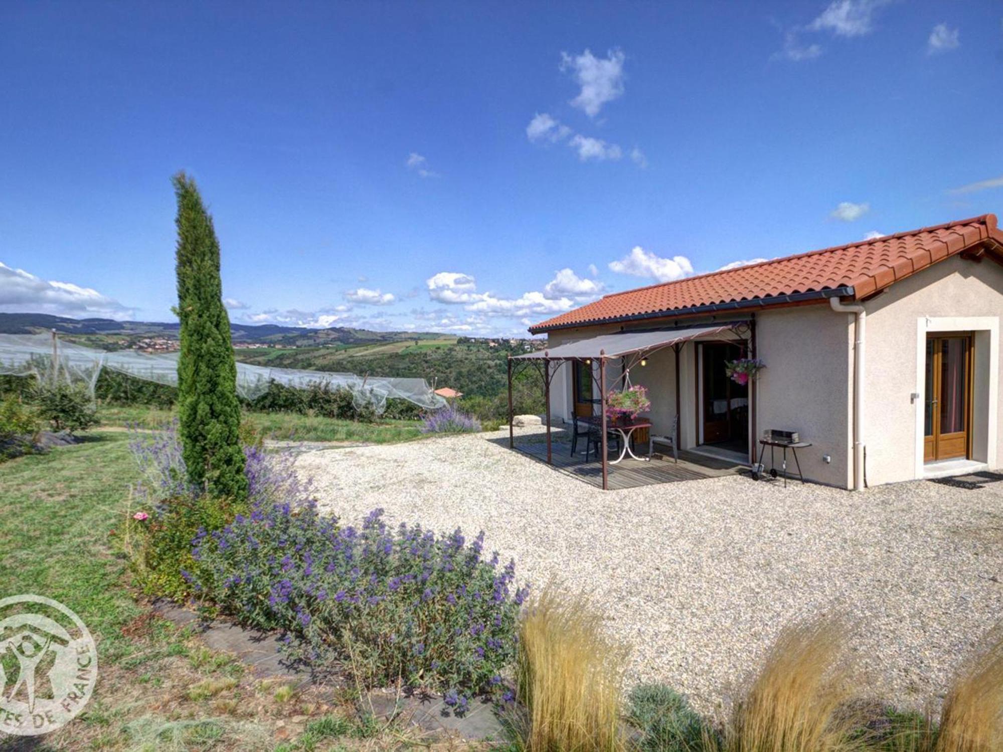 Gite Tout Equipe Avec Terrasse, Jardin Et Prestations De Qualite Pres De Genilac - Fr-1-496-114 Exterior foto